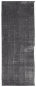Χαλί HUARTE με Κοντό Πέλος Μαλακό/ Πλενόμενο Ανθρακί 80x200 εκ. - Ανθρακί