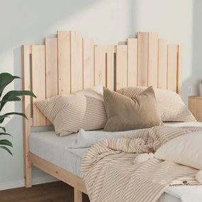 vidaXL Κεφαλάρι Κρεβατιού 146x4x110 εκ. από Μασίφ Ξύλο Πεύκου