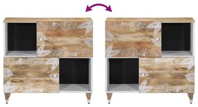 vidaXL Sideboard 80x33,5x75 cm μασίφ ξύλο Mango