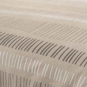 Σετ Σεντόνια Φανελένια Υπέρδιπλα 240x265 Nuvola Taupe 5206480672705