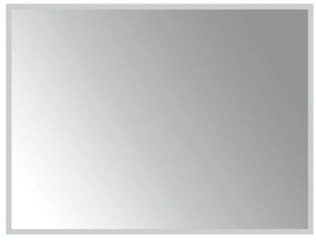 vidaXL Καθρέφτης Μπάνιου με LED 80x60 εκ.