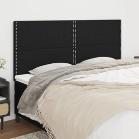 vidaXL Κεφαλάρι Μαύρο 180x5x118/128 εκ. Ύφασμα