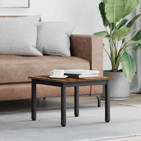 vidaXL Τραπεζάκι σαλονιού Παλιό ξύλο 50 x 50 x 36 εκ.