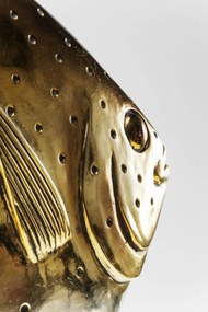 Διακοσμητικό Ψάρι Χρυσό Μεγάλο Μεταλλικό 44x44690x53εκ - Μαύρο
