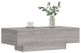 vidaXL Τραπεζάκι Σαλονιού Γκρι Sonoma 100x49,5x31 εκ. Επεξεργ. Ξύλο