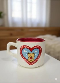 Stewehome Κούπα από κεραμικό για δώρο Λευκό 7x7x6 cm