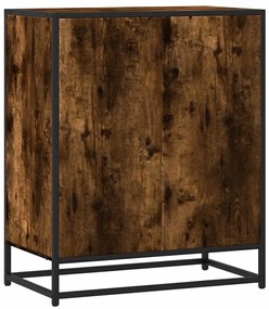vidaXL Sideboard Καπνιστή δρυς 62x35x76 cm Κατασκευασμένο ξύλο