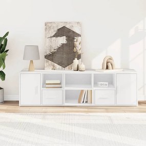 vidaXL Ντουλάπι Γωνιακό Λευκό 160x40x45 εκ. από Επεξ. Ξύλο
