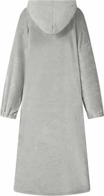 vidaXL Φούτερ-κουβέρτα Γκρι m Φανέλα