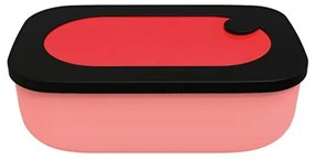Φαγητοδοχείο Store&amp;Go 17110031 900ml Red-Pink Guzzini Silicon,Plastic