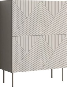Μπουφές Ψηλός Art Deco 4D-Κασμίρ