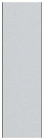vidaXL Χαλάκι Εξώπορτας Γκρι και Μαύρο 120 x 400 cm