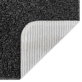vidaXL Πατάκι μπάνιου Σκούρο Γκρι 70 x 120 cm Πολυπροπυλένιο
