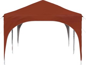vidaXL Αυτοσχέδιο Μόρφωση 574 x 289 x 245 cm Τερακότα Ύφασμα Όξφορντ