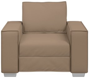 vidaXL Καρέκλα Sofa  καφέ 59 εκ σε ψεύτικο δέρμα