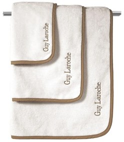 Πετσέτες New Comfy (Σετ 3τμχ) Sand Guy Laroche Towels Set 70x140cm Βαμβάκι-Πολυέστερ
