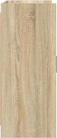 vidaXL Πλαϊνό γραφείο Sonoma Oak 98,5 x 33 x 80 εκ Επεξεργασμένο Ξύλο