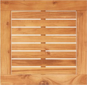 vidaXL Σετ Επίπλων Bistro 3 τεμ. Μαύρο Συνθ. Ρατάν/Ακακία + Μαξιλάρια