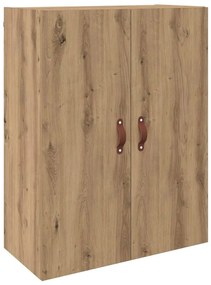 vidaXL Ντουλάπια Τοίχου 2 pcs artisan δρυς 69.5 x 34 x 90 εκ.