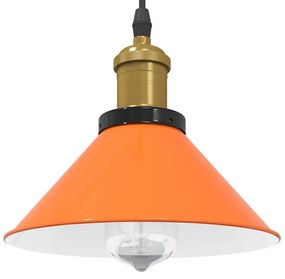 Κρεμαστό φωτιστικό ρυθμιζόμενου ύψους E27 Ø 22 cm Μεταλλικό