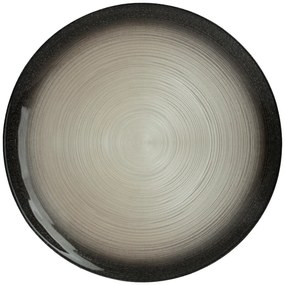 Πιατέλα Σερβιρίσματος Στρογγυλή (Φ33) S-D Noir &amp; Arg 140627E