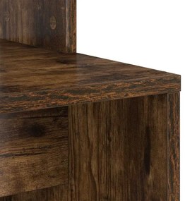 vidaXL Γραφείο Καπνιστή δρυς 78.5 x 37 x 154.5 εκ Επεξεργασμένο ξύλο