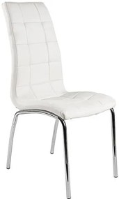Καρέκλα Amelia-Λευκό  (4 τεμάχια)