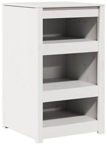 vidaXL Ντουλάπα Κουζίνας Λευκό 55 x 55 x 92 cm Μασίφ ξύλο πεύκου
