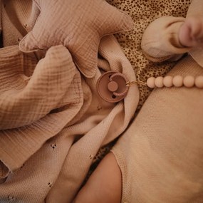 Κλιπ Πιπίλας Mushie Hera Blush 66-100061