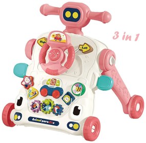 Περπατούρα Bebe Stars Robbie 3 Ιn 1 Pink 4243