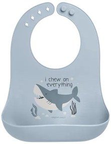 Σαλιάρα από σιλικόνη "Shark" Stephen Joseph