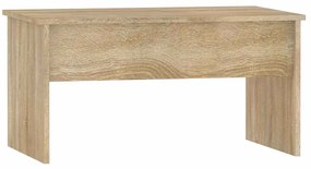 vidaXL Τραπεζάκι Σαλονιού Sonoma Δρυς 80x50,5x41,5 εκ. Επεξεργ. Ξύλο