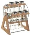 FIVE ΜΎΛΟΙ ΚΑΙ ΔΟΧΕΊΑ ΜΠΑΧΑΡΙΚΏΝ SPICE RACK X15 WHEEL GLASS+BAM FIVE 146665 0/0/0 NEOPORTAL-3560234513617