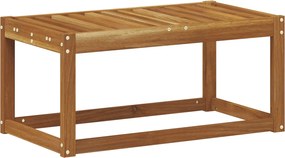 vidaXL Παγκάκι Εξωτερικού Χώρου Φυσικό 79 x 43 x 37 εκ
