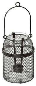 Φανάρι Πλέγμα FUT358 Γκρι 18,5x12,5x12,5cm Espiel Metal