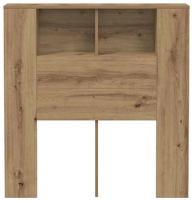 vidaXL Ντουλάπι κεφαλάρι Δρυς τεχνίτης 100x18,5x102,5 cm