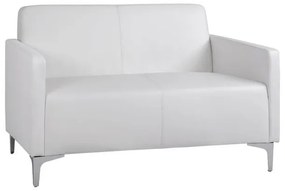 Καναπές 2Θέσιος Nellie HM3159.22 White 113x71x71Υ εκ. Τεχνόδερμα