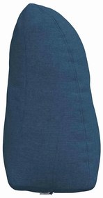 vidaXL Μαξιλάρι Πλάτης Μπλε 45 x 24 x 50 εκ ύφασμα