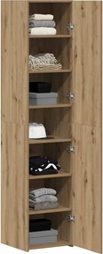 vidaXL Highboard Artisan Oak 40 x 42,5 x 185 εκ.