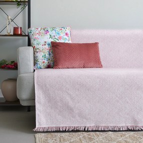 Ριχτάρι Καναπέ Διθέσιου (180x250) Ravelia Pesce Pink