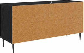 vidaXL Ντουλάπι TV OMMEN 102 x 33 x 51 εκ Μαύρη Δρυς