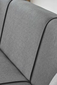 3-Seat Sofa-Bed Flavia - Dark Grey Dark Grey