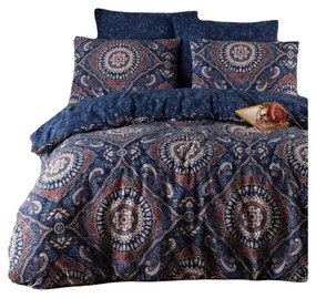 Σετ κάλυμμα παπλώματος Μπλε Kρεβάτι 200 εκ 3 Τεμάχια