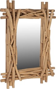 ΚΑΘΡΕΠΤΗΣ HM9372 ΑΠΟ ΜΑΣΙΦ ΞΥΛΟ ΤEAK ΦΥΣΙΚΟ 100X80Y ΕΚ.