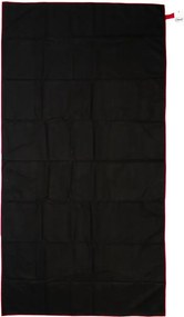 Πετσέτα Microfiber (80x160) Dimcol Quick Dry Black-Bordeaux