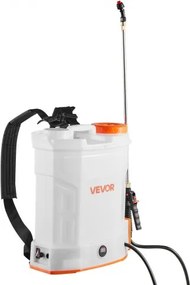VEVOR 3.2 Gal Battery Powered Backpack Sprayer 0-90 PSI 2H Runtime for Yard Lawn