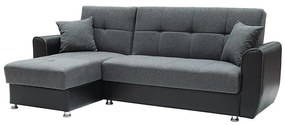 Γωνιακός Καναπές Vera Fylliana Γκρί 240x146x85 εκ. 240x146x85 εκ.