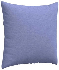 vidaXL Μαξιλάρι Καναπέ 2 pcs Μπλε τζην 80 x 80 cm ύφασμα