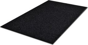 vidaXL Πατάκι Πόρτας Μαύρο 117x220 εκ. PVC