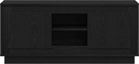vidaXL Ντουλάπι TV 102 x 35 x 45 εκ. Μαύρη Οξυά Επεξεργασμένο Ξύλο